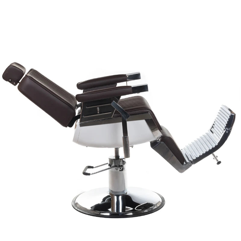 Kirpėjo-barberio kėdė LUMBER BH-31823, ruda