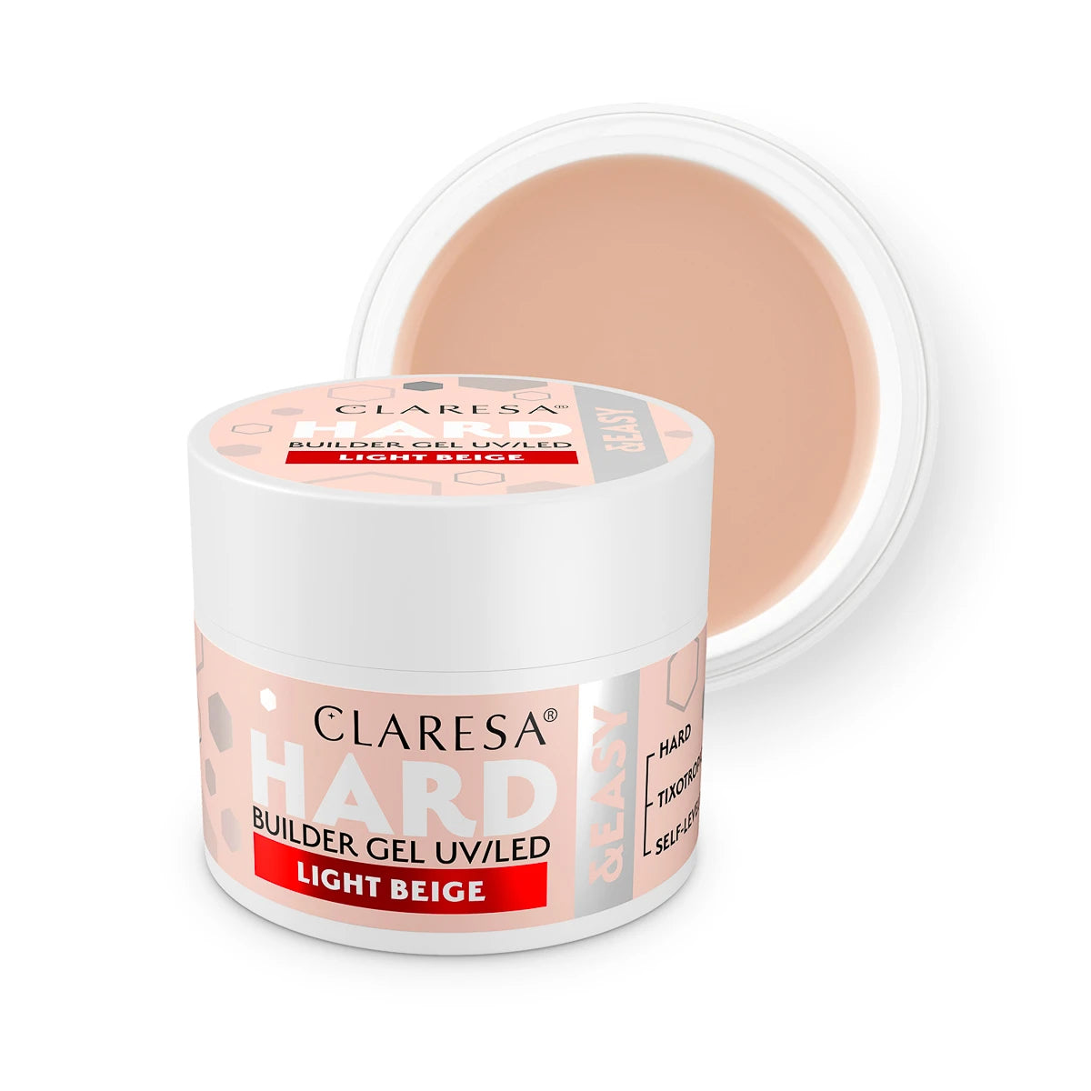 HARD&EASY BUILDER GEL LIGHT BEIGE 45g