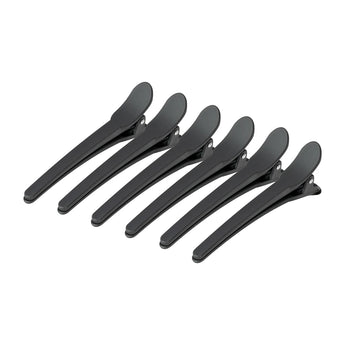 Coiffure clamps for cheveux e-17 10 pcs 10.5 cm noir