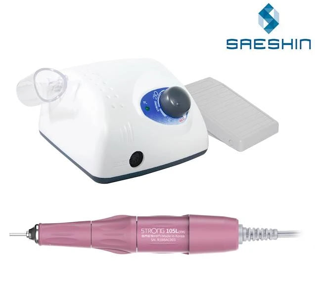Saeshin Strong 210/105L Manicure Nail drill (Pink)