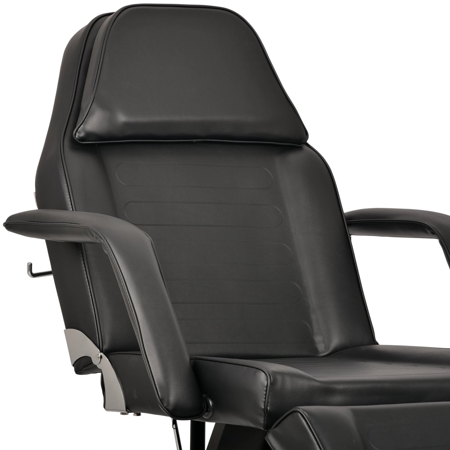 ARIA NERO beauty chair with trays, black