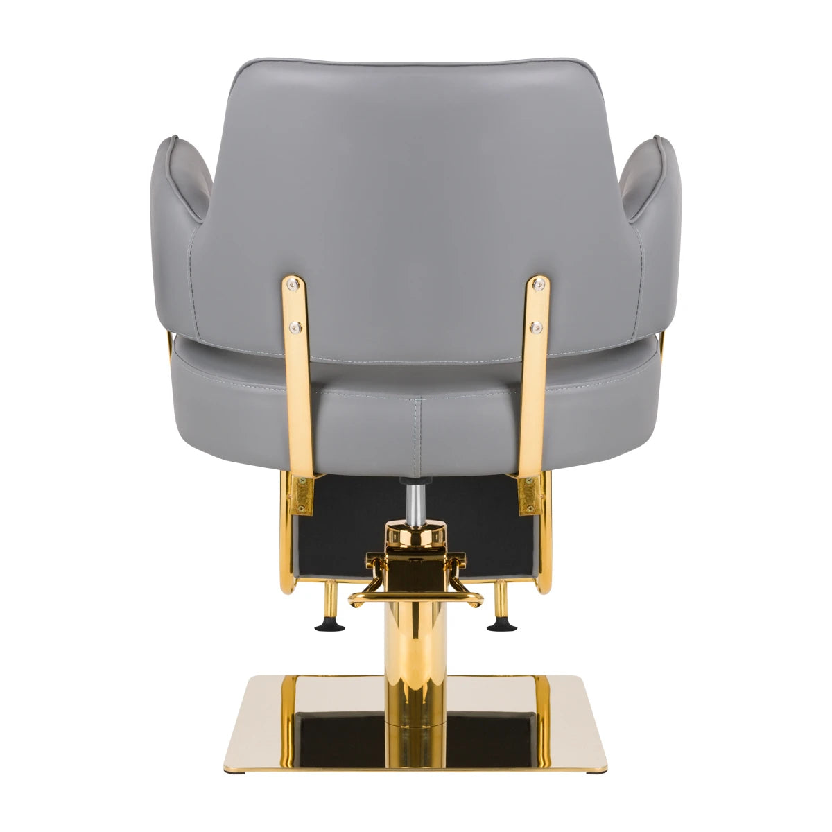 Hairdressing chair GABBIANO LINZ GOLD GREY