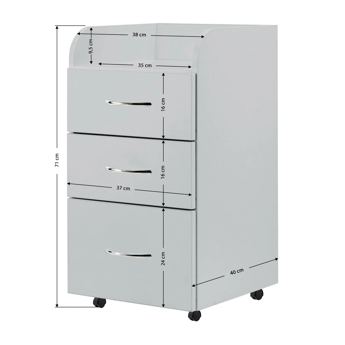 Cabinet Kombi grey