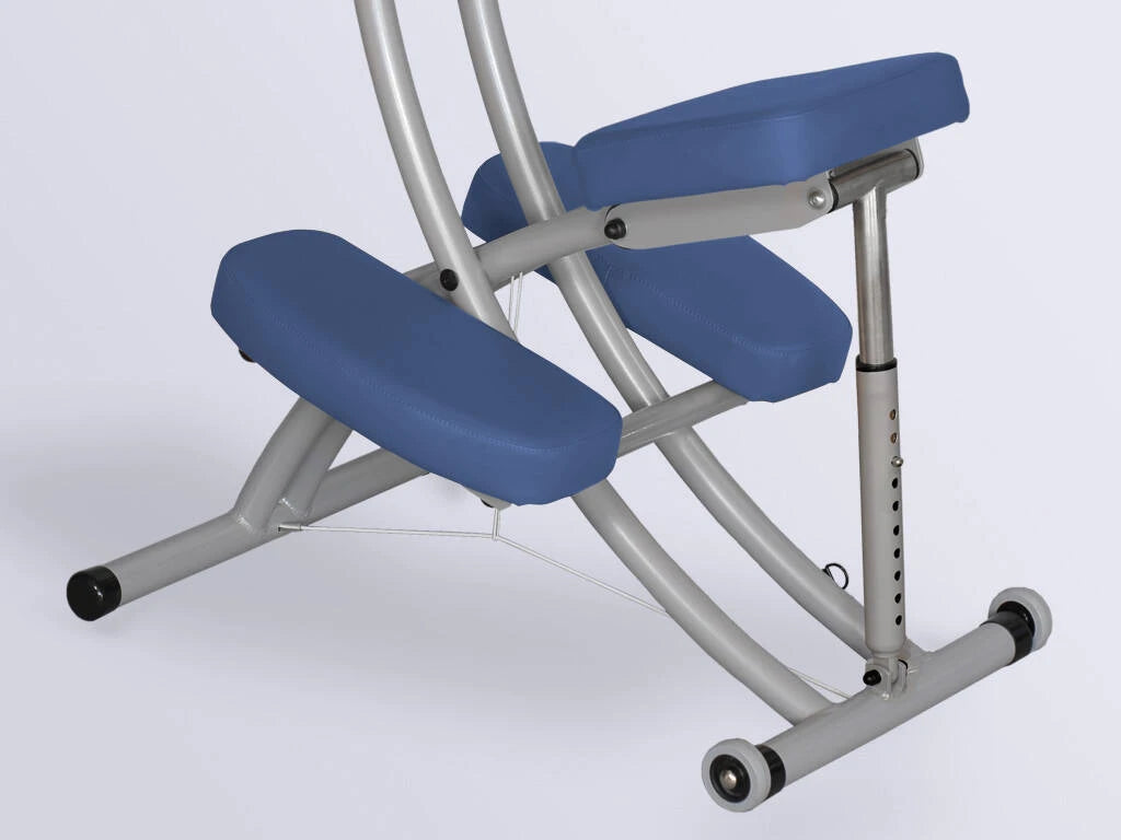Massage Chair Prestige-Reh Pneumatic Lift K012 Navy Blue