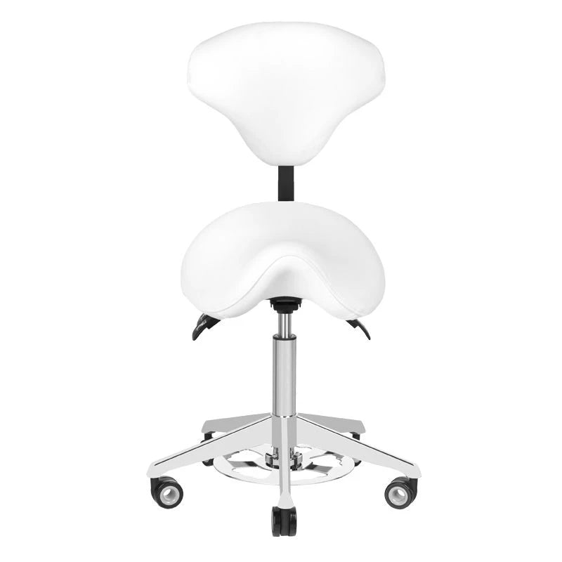 Косметический стул, AZZURRO 037F BUMP-UP, белый
