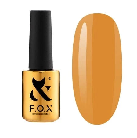 F.O.X Gēla nagu laka Spectrum 111 Gold, 7 ml