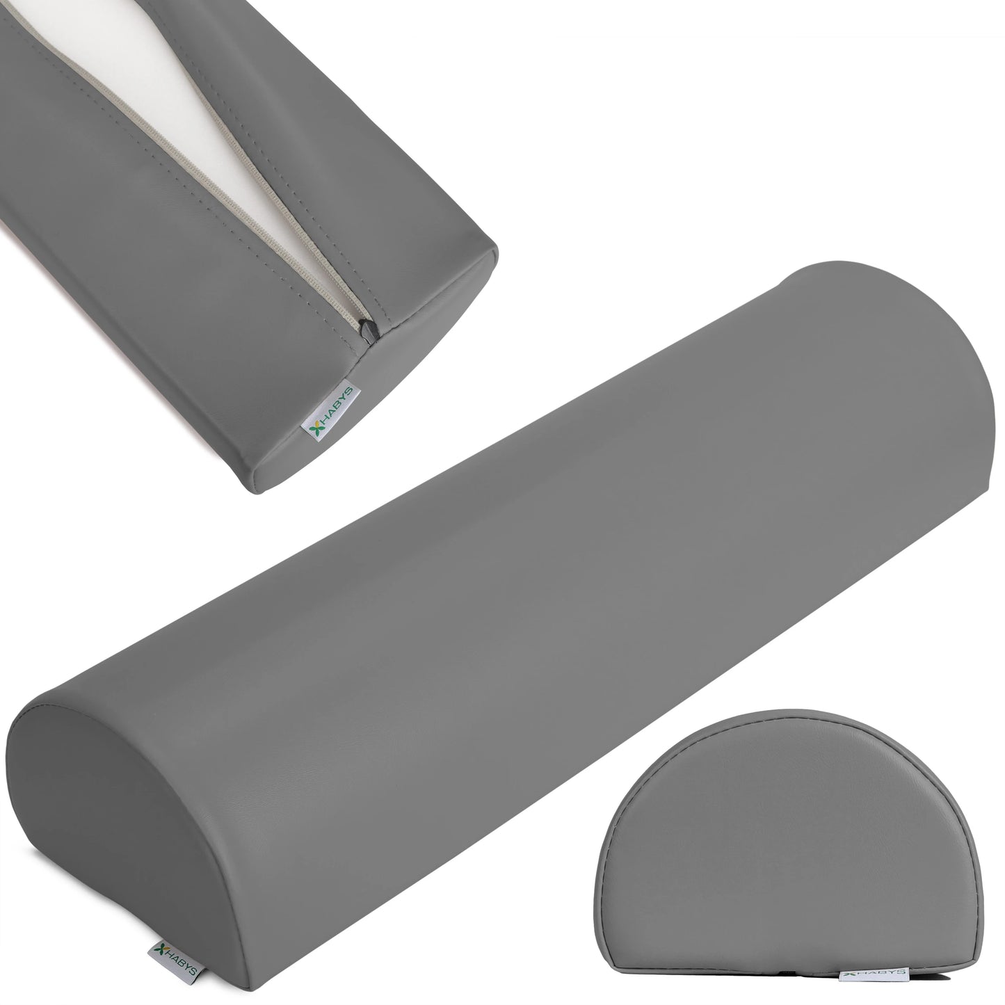 Полукруглый Валик 60x18x12 K722 Серый