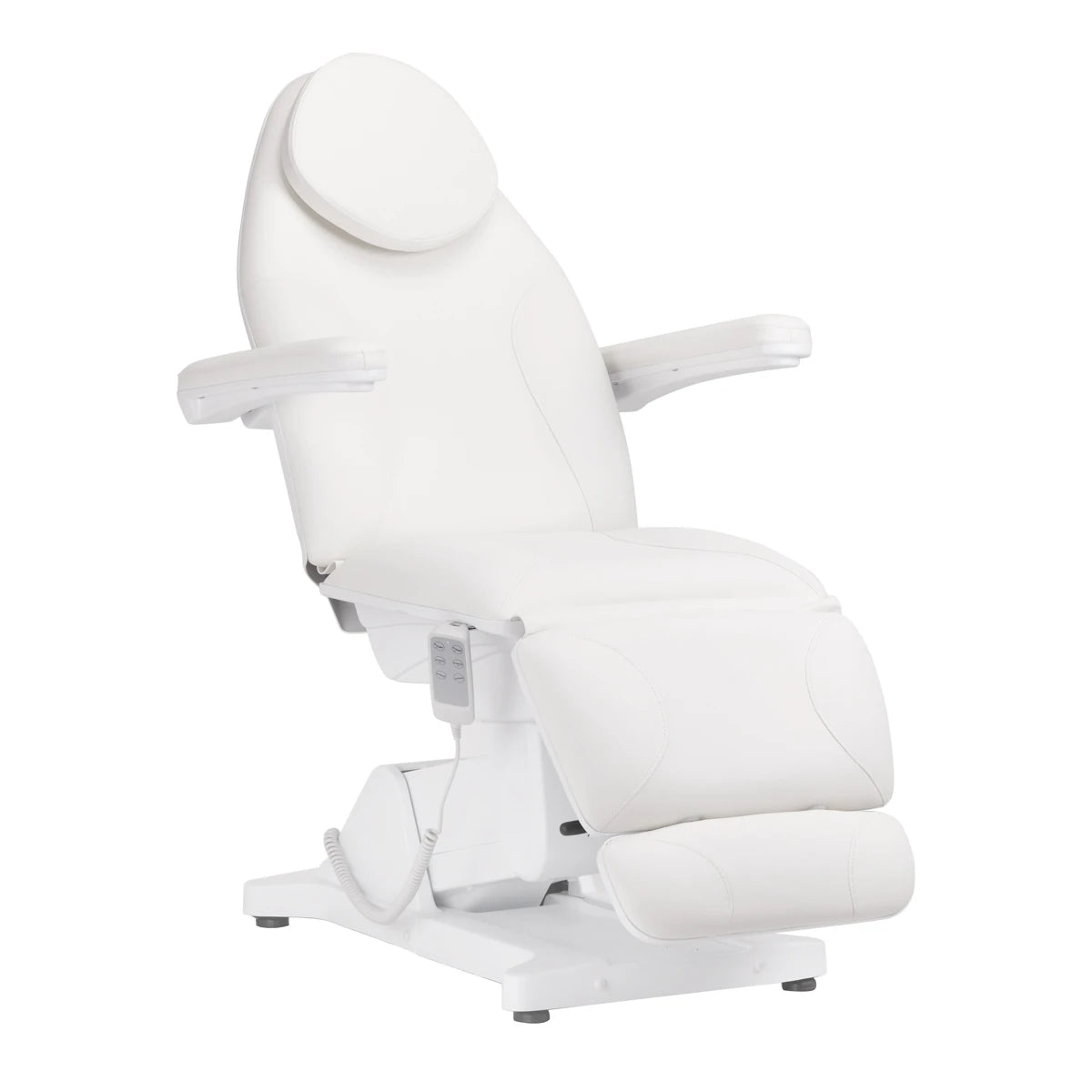 Kosmetologinė lova SILLON BASIC, 3 varikliai, balta