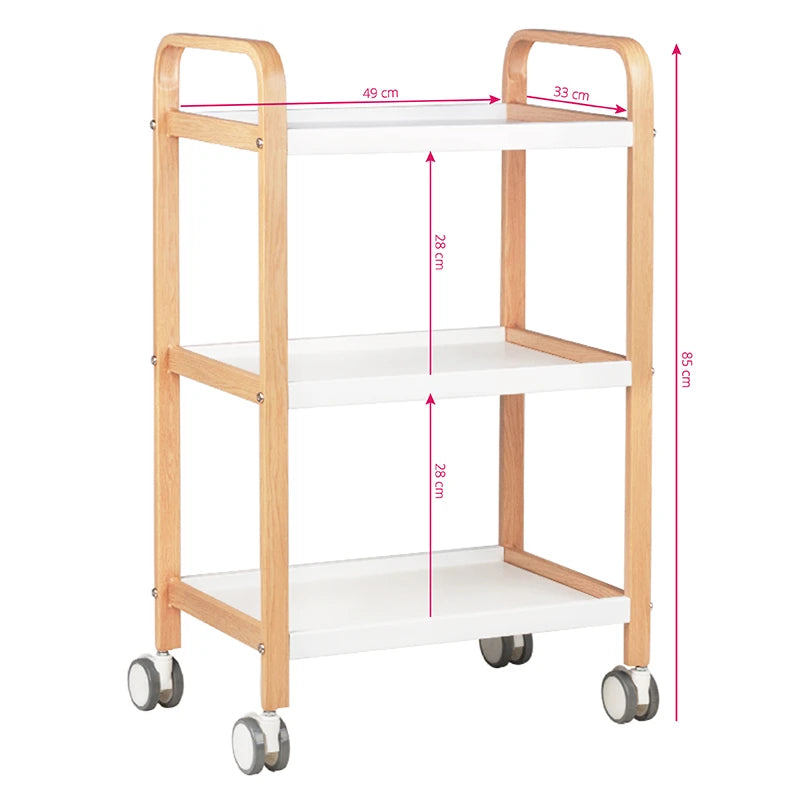 Cosmetic table hs09 wood - white