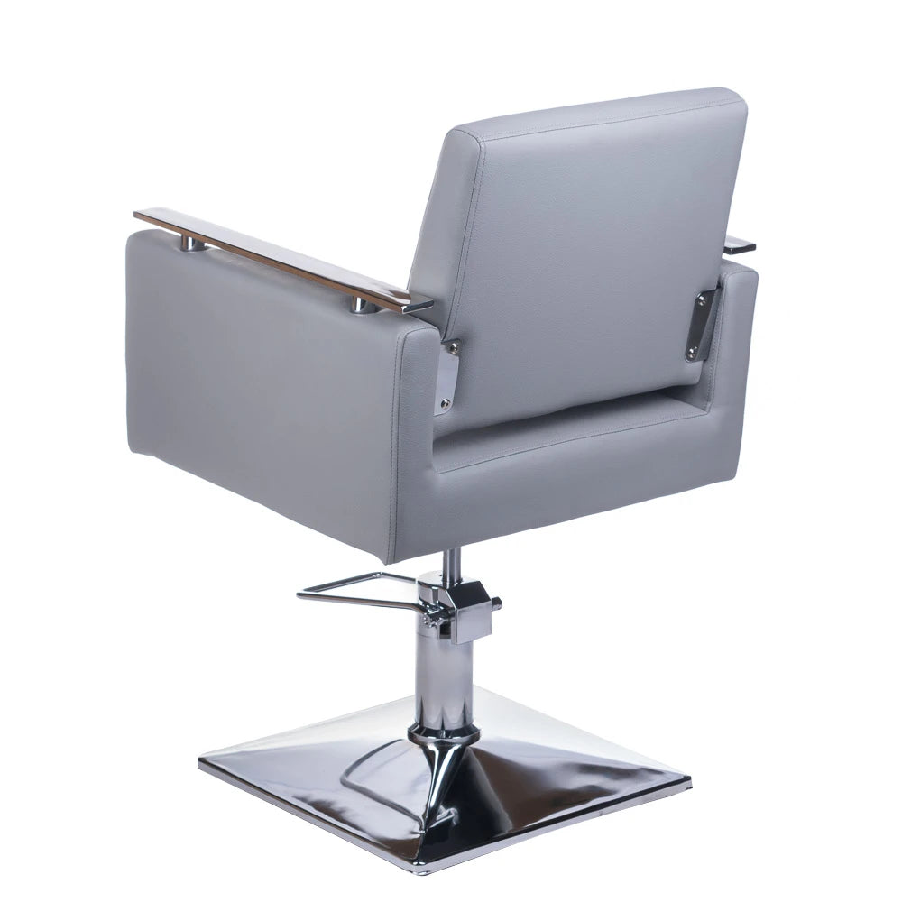 Парикмахерское кресло MILO BH-6333, светло-серое
