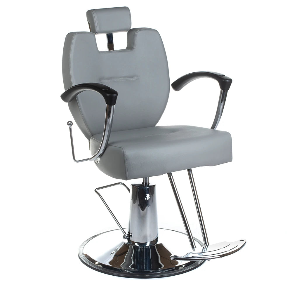 Barberstuhl HEKTOR BH-3208, hellgrau