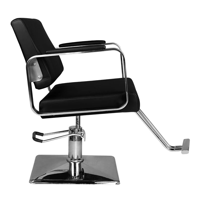 Hair system Friseurstuhl HS202, Schwarz
