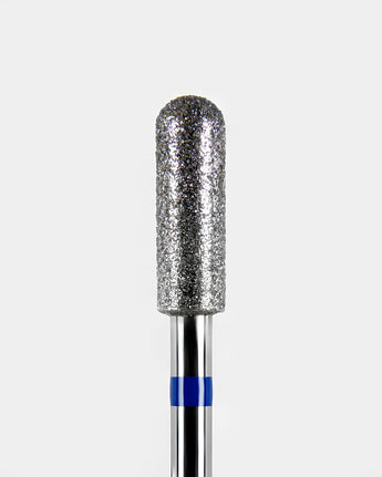 DARK by Rior Diamanten freesstift №118, Afgeronde cilinder 0,40 mm, Blauw