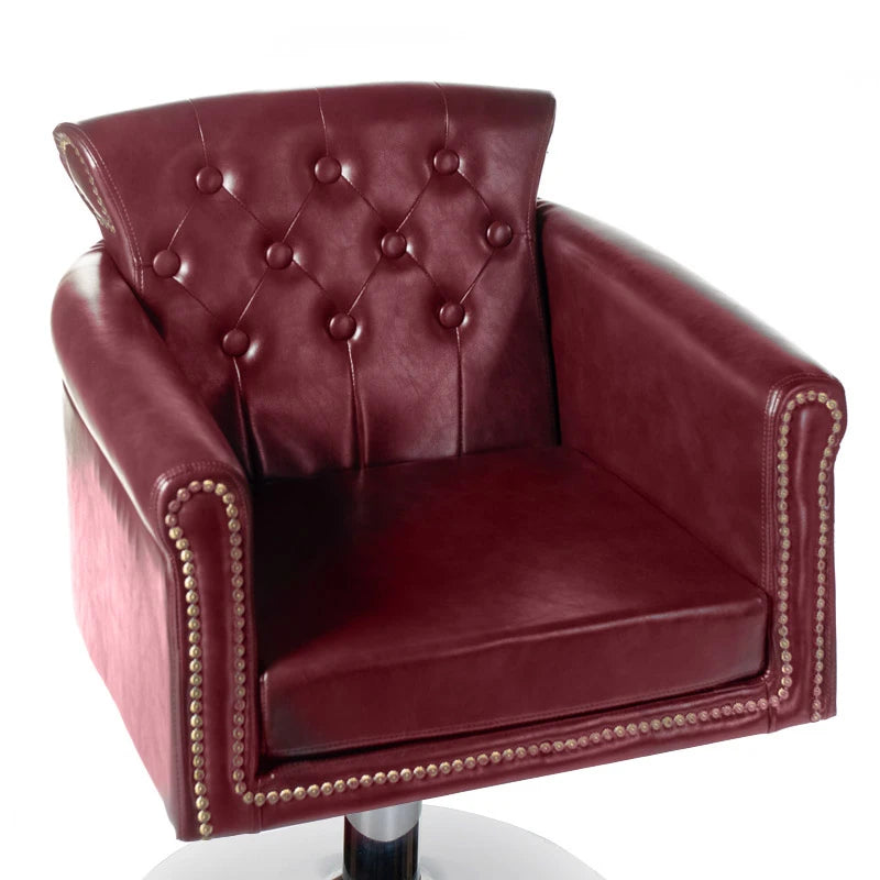 Hairdressing chair ALBERTO BH-8038, cherry