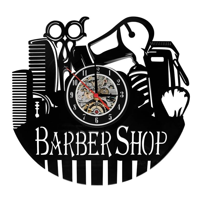 barbier decoration clock Q-103