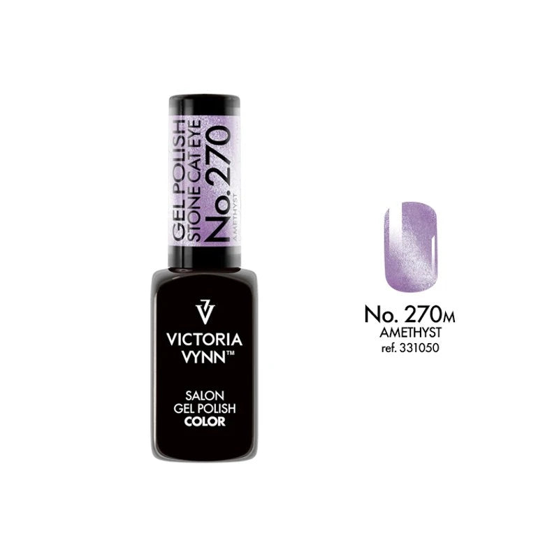 Gel polish 270 Amethyst STONE CAT EYE GP 8ml