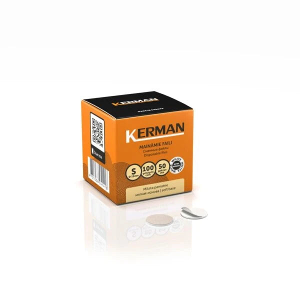 Kerman Pediküüri lihvkettad S pehme, 100 gritt (50tk)