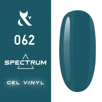 F.O.X Gēla nagu laka Spectrum 062 Gold, 7 ml
