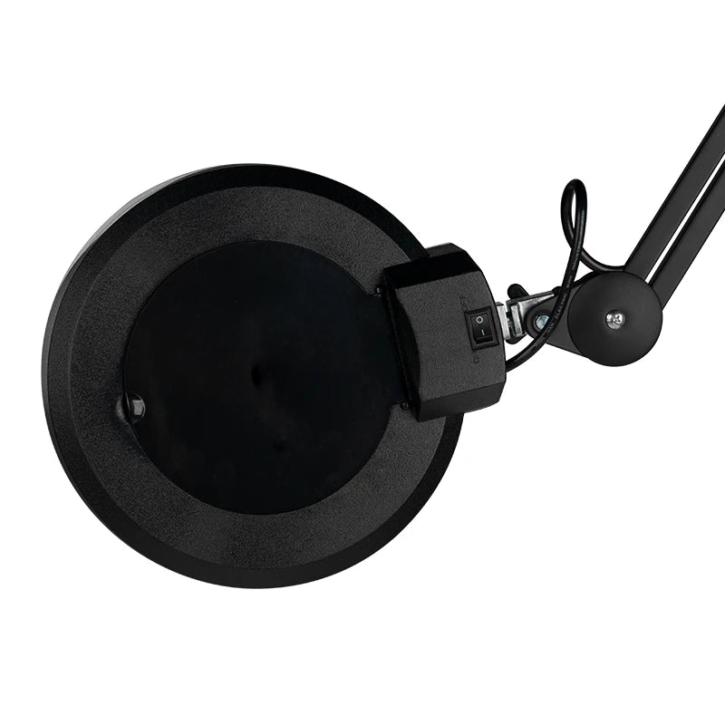 Padidinimo lempa su stovu LED S5, juoda