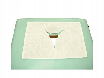 Terry face hole cover creme