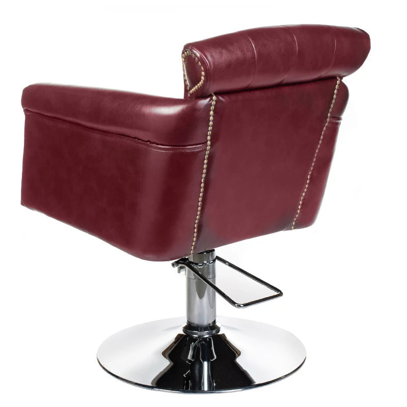 Hairdressing chair ALBERTO BH-8038, cherry