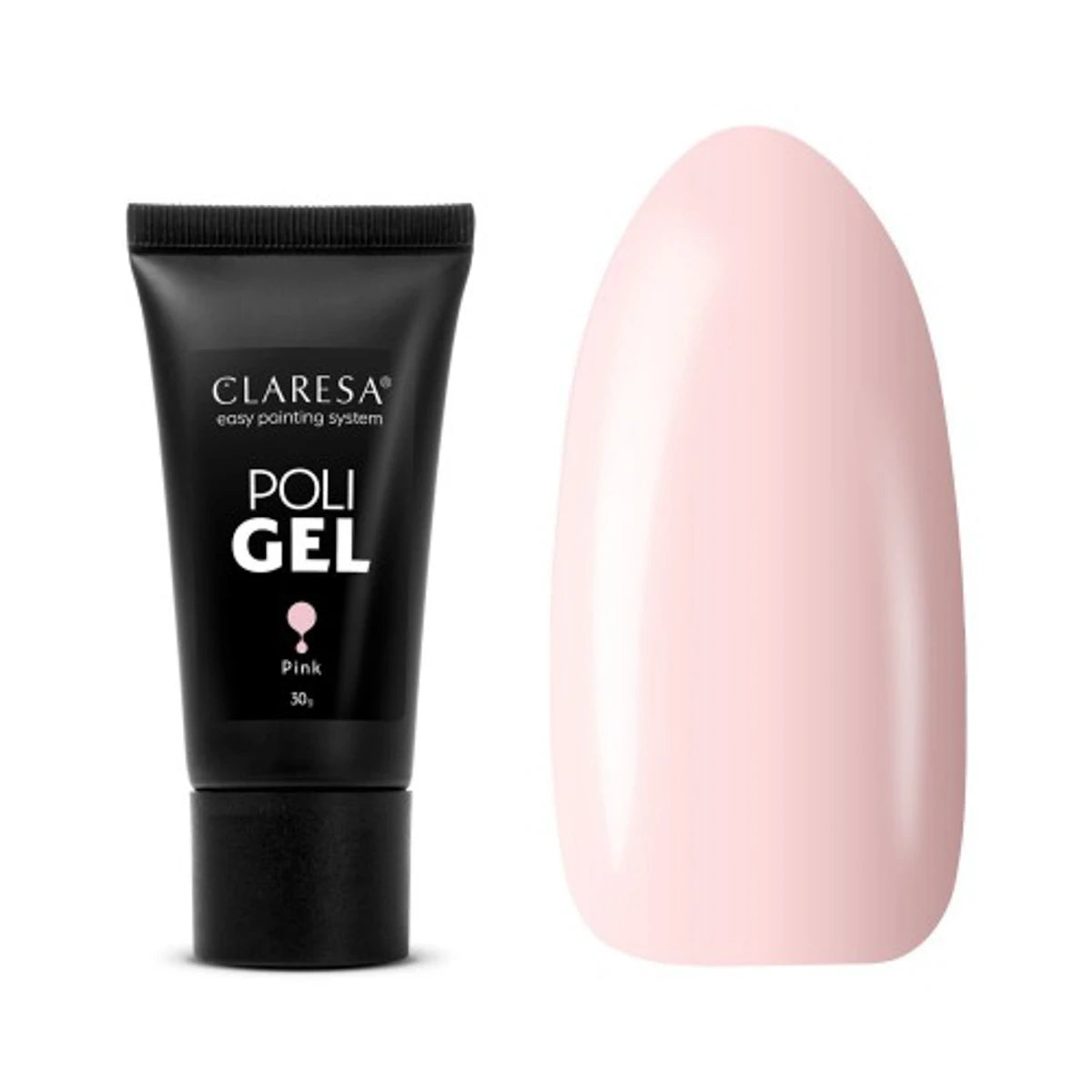 Claresa Poli Gel, Pink, 30 g
