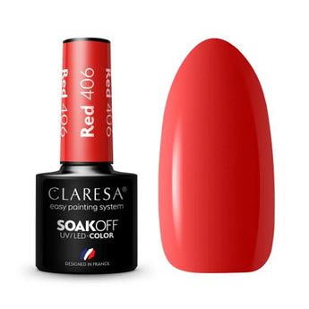 Gel polish RED 406 5ML