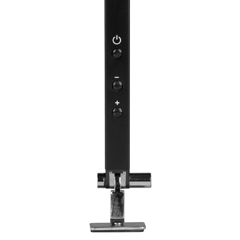 3-Arm LED desk lampe noir