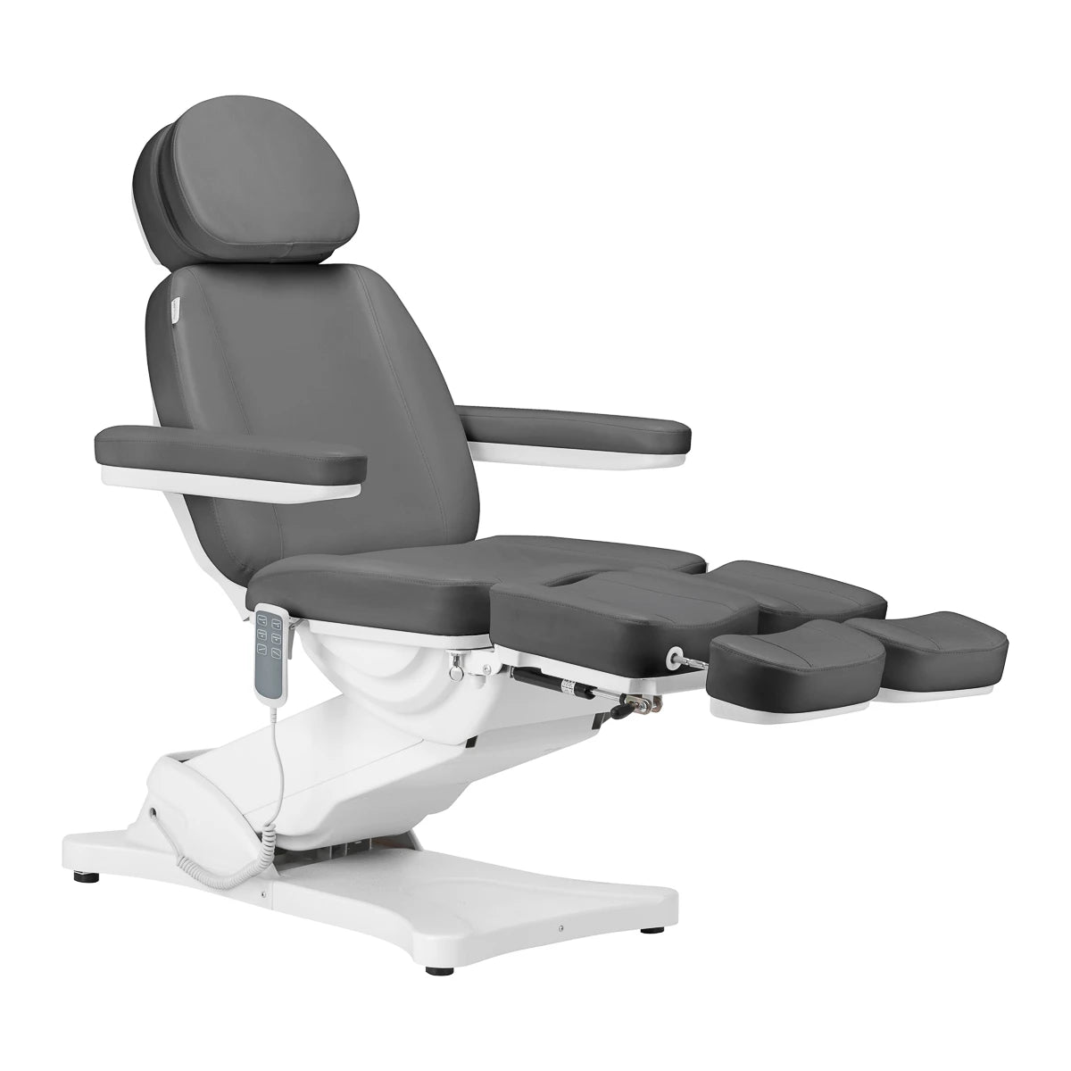 Fauteuil de pédicure SILLON CLASSIC PEDI, 3 moteurs, gris with cradle