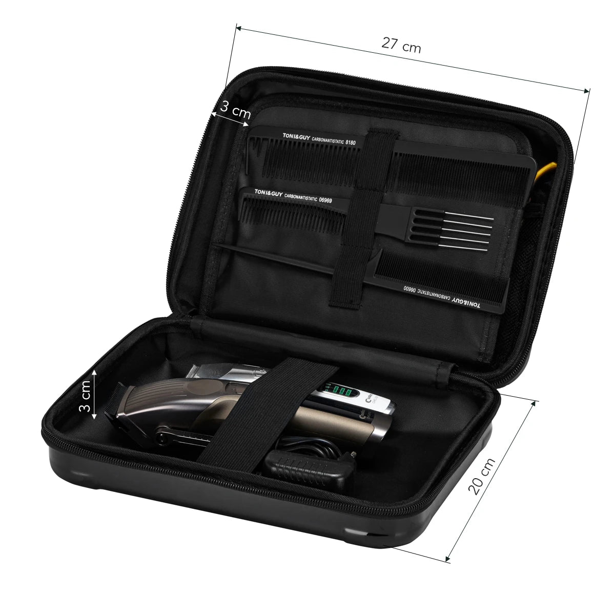 Hairdresser's case, black