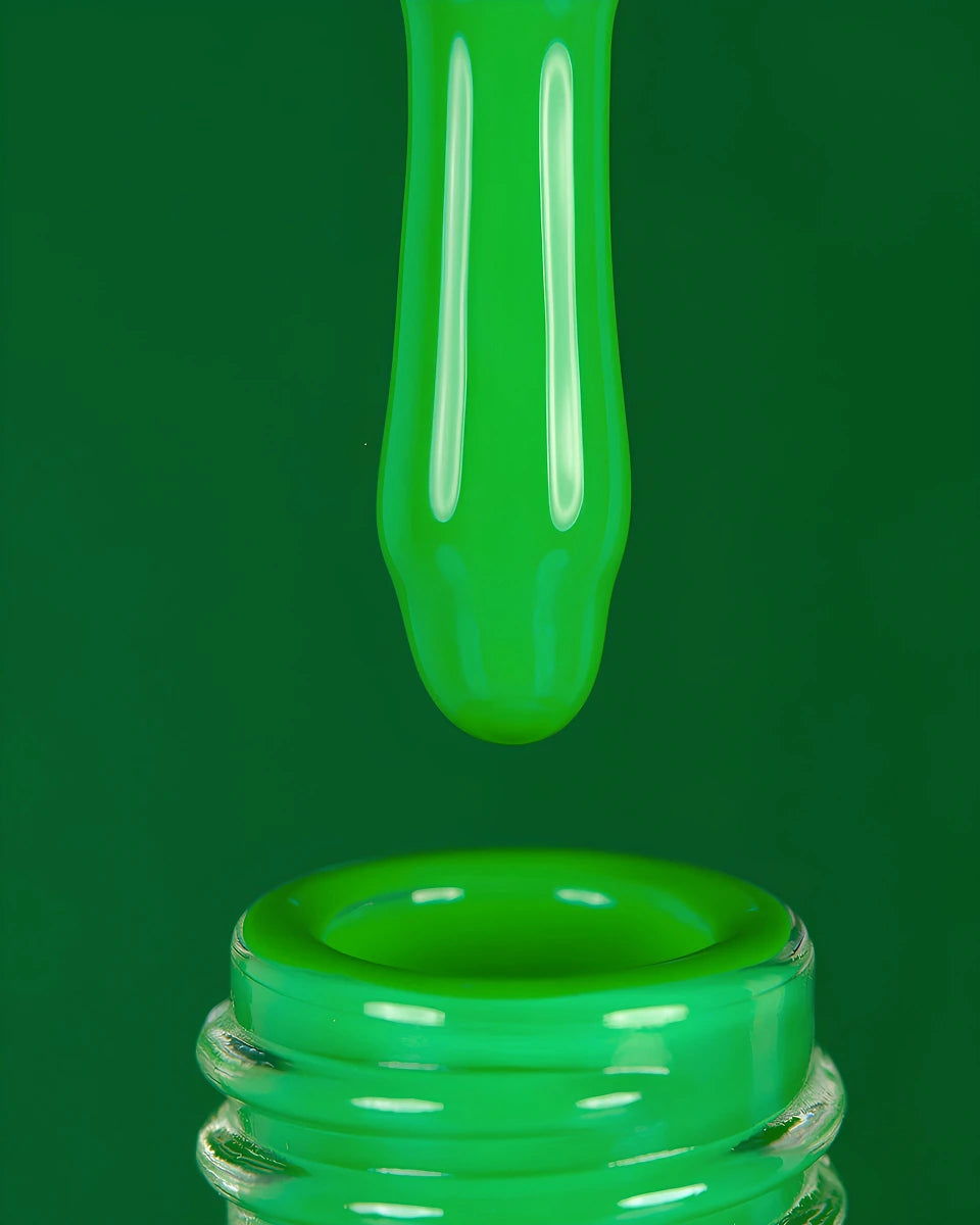 DARK by Rior Štampavimo lakas №27, neoninė žalia, 10 ml