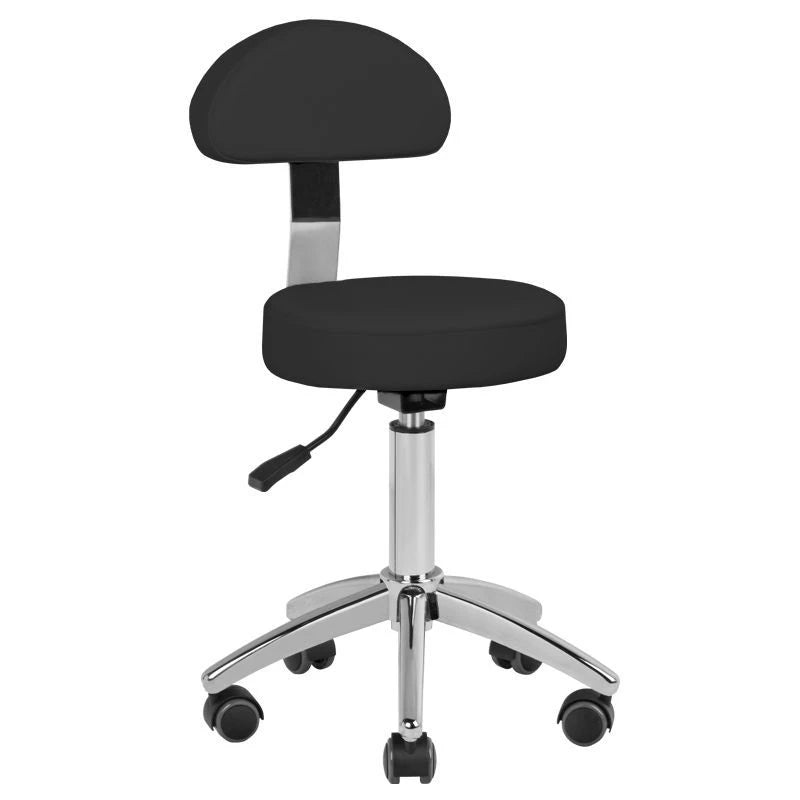 Komplekts - Kosmetoloģijas krēsls - kušete SILLON LUX 273b, melns + krēsls 304