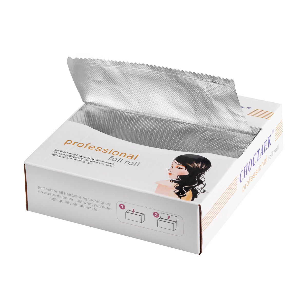 Hairdressing foil in sheets