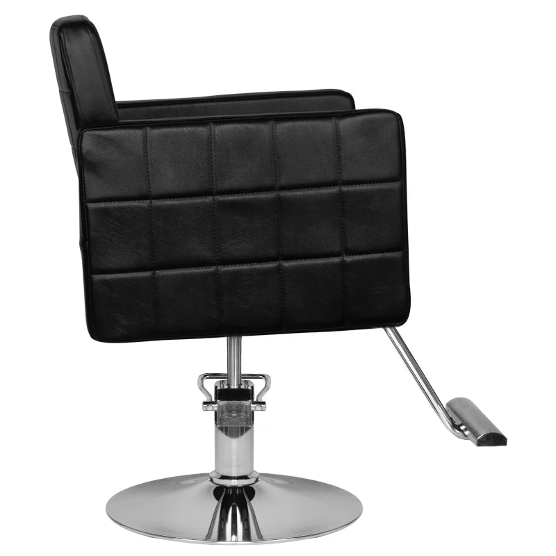 Hair System HS33 Friseurstuhl, Schwarz