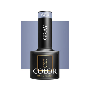 OCHO NAILS Gellack OCHO Gray 604, 5 g