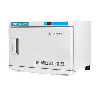 Dvieļu sildītājs ar UV-C sterilizatoru, 16L, balts