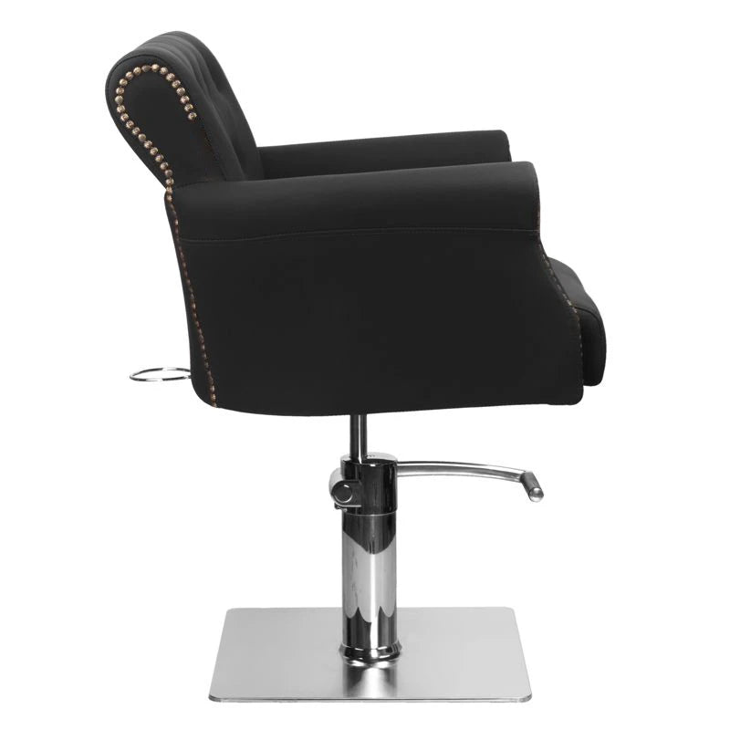 Fauteuil de coiffure cheveux system BER 8541 noir