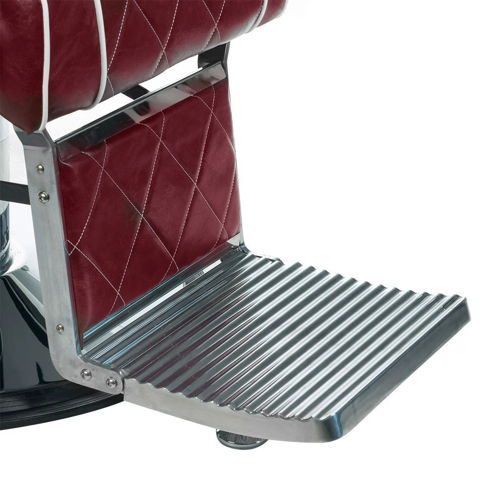 Barberstuhl ODYS BH-31825M, kirschrot