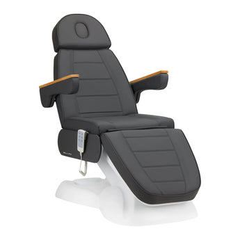 Elektrinė kosmetologinė kėdė-lova SILLON LUX 273b, 3 varikliai, pilka