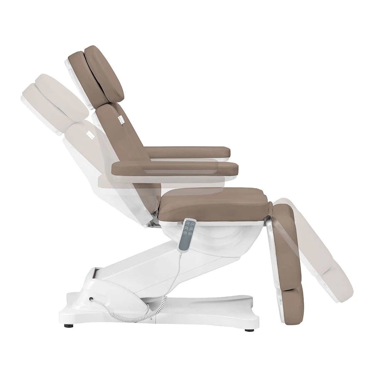 Sillon CLASSIC Elektrische Kosmetikliege, 3 Motoren, braun