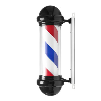 Apgaismots griestu panelis Barber shop BB-02, melns, liels
