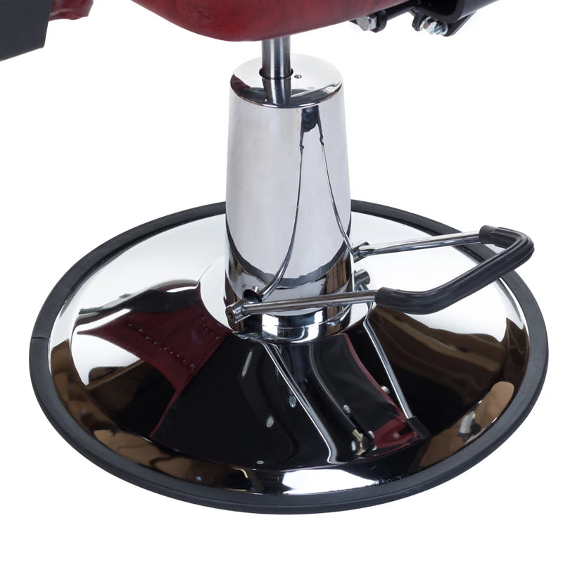 Fauteuil Barbier HOMER II BH-31275, rouge