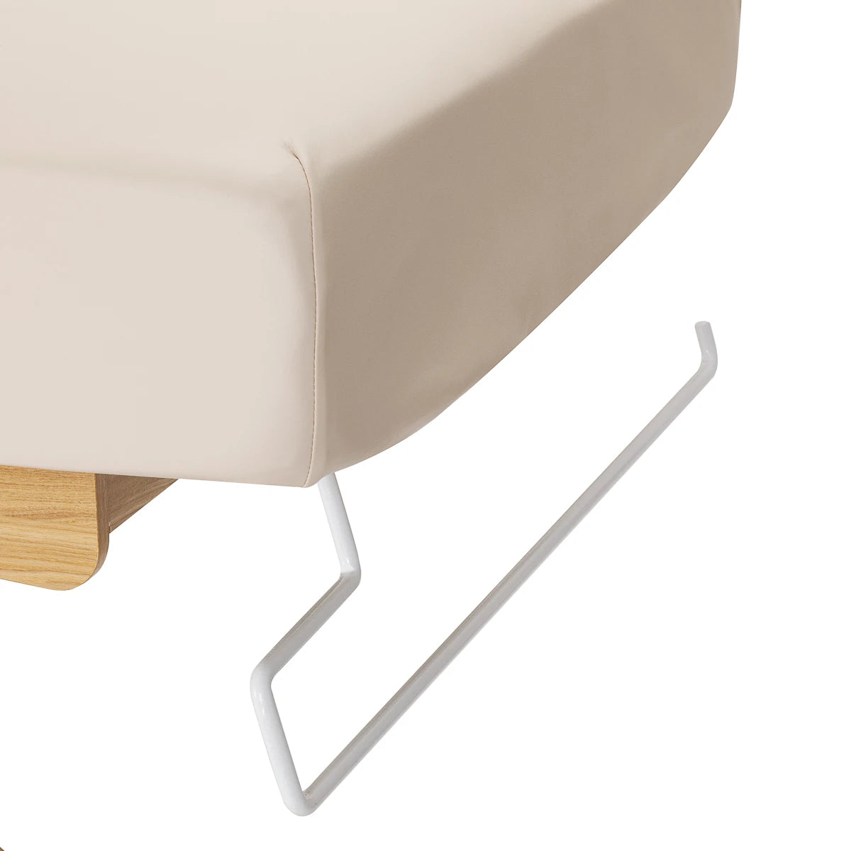 Sillon SPA behandelstoel Siesta, crème met lichtbruine voet
