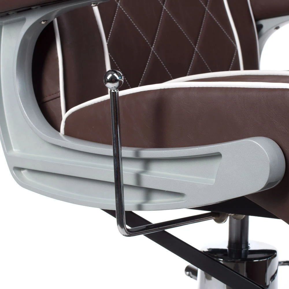 fauteuil Barbier ODYS BH-31825M, marron, matt