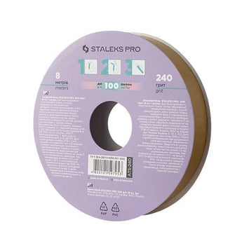 Staleks ATS-240 PRO Nagelvijl navulrol 240 grit (8 m)