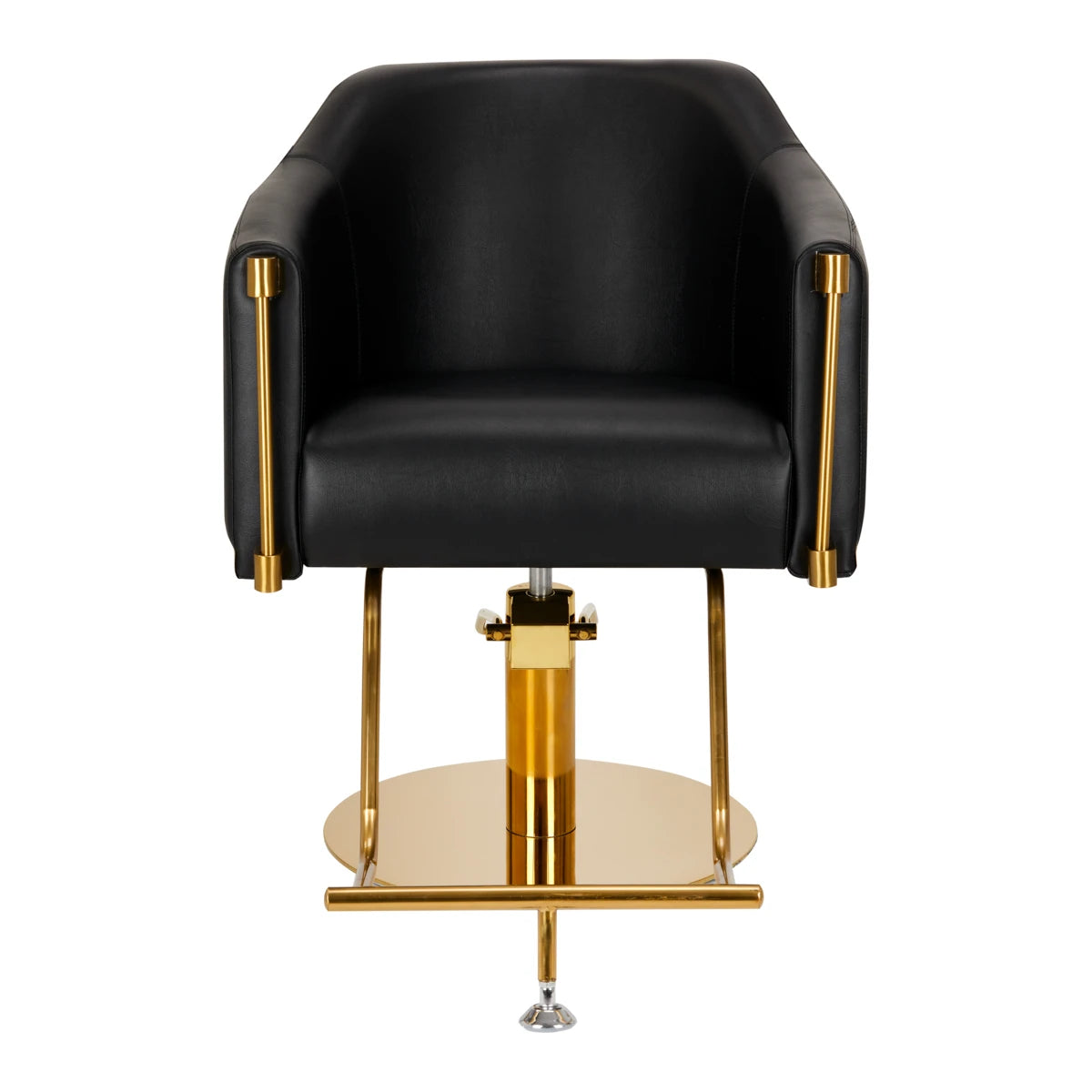 GABBIANO Friseurstuhl Burgos, schwarz-gold