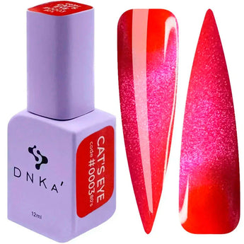 DNKa Cat Eye hibridinis nagų lakas 0003 Color, 80's koleksija