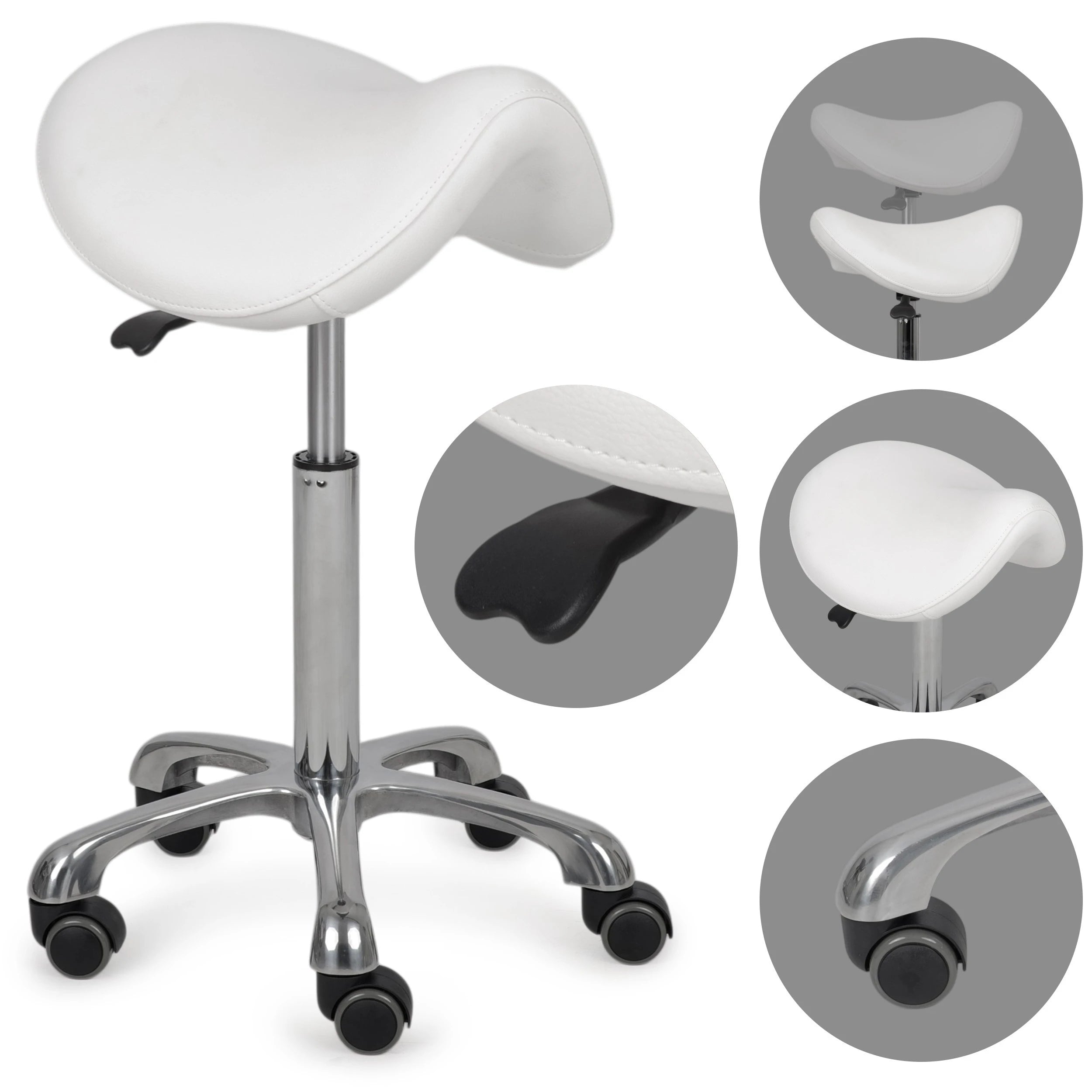 Meistro kėdė Alma So Skin K401, balta