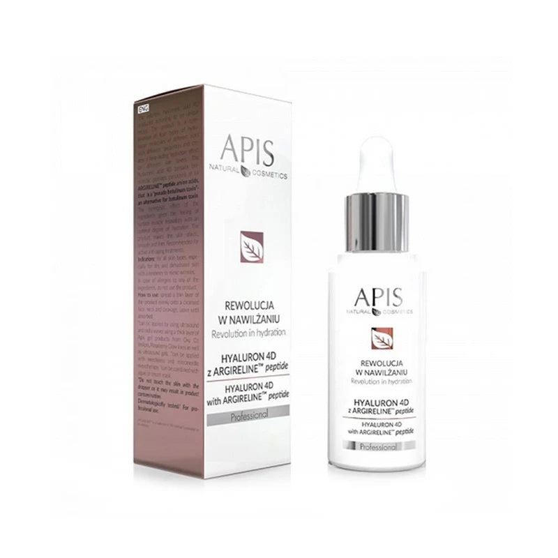 Apis hyaluron 4d with argireline tm peptide 30 ml