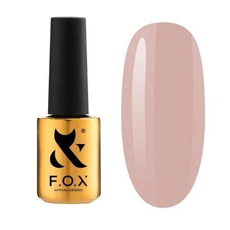 F.O.X Gēla nagu laka Spectrum 098 Gold, 7 ml